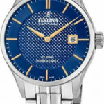 Γυναικείο ρολόι μπλε καντράν Festina Swiss F20006-3