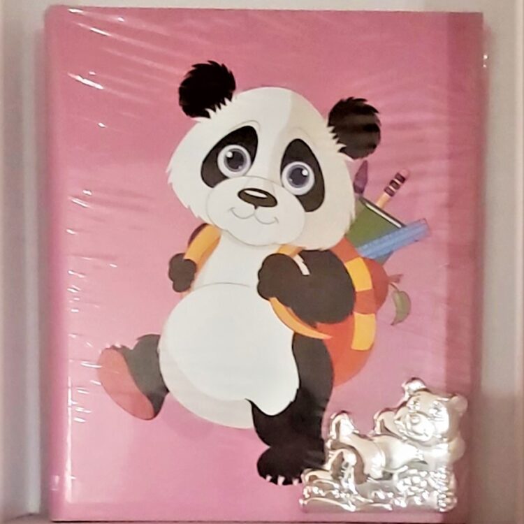 Παιδικό άλμπουμ ροζ αρκουδάκι 25x22 cm.