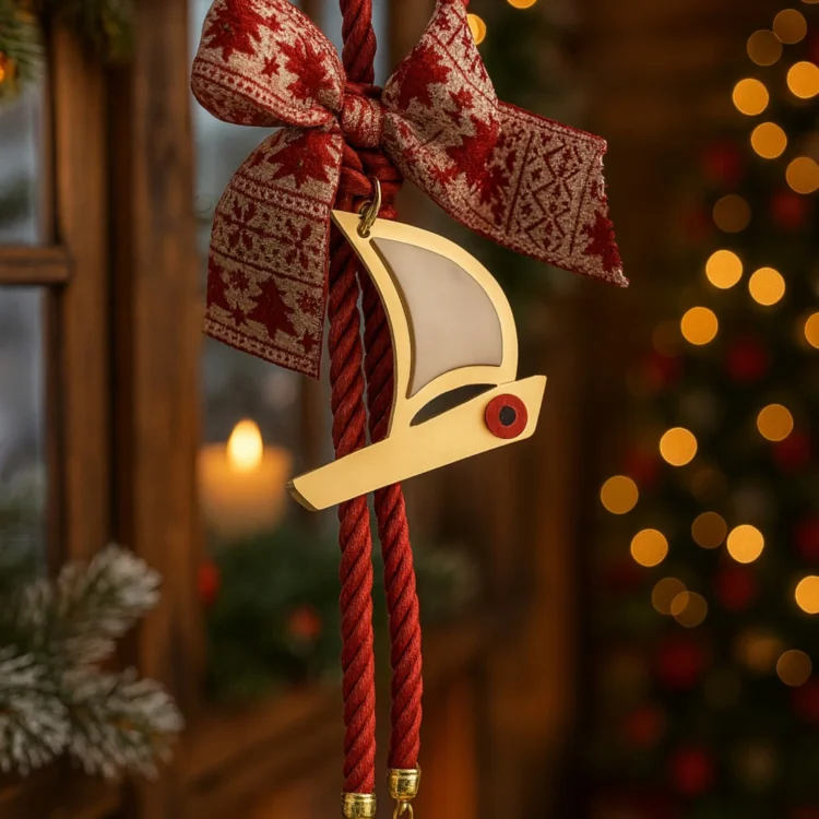 Γούρι καραβάκι με μάτι.