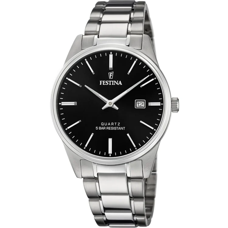 Ανδρικό Festina με μπρασελέ μαύρο καντράν F20511/4