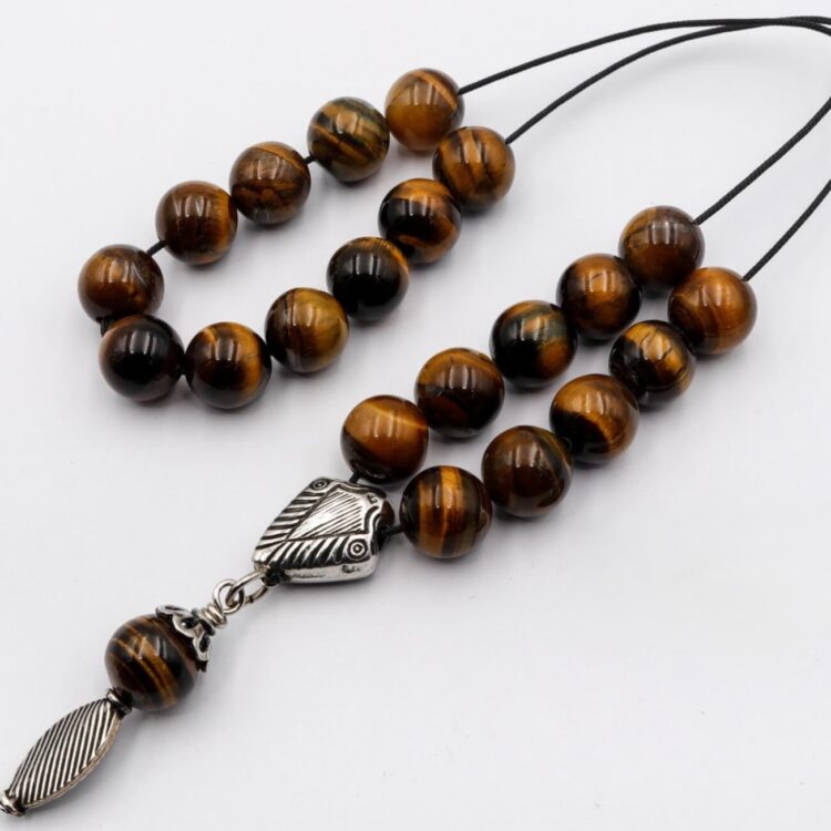 Κομπολόι Μάτι τίγρη