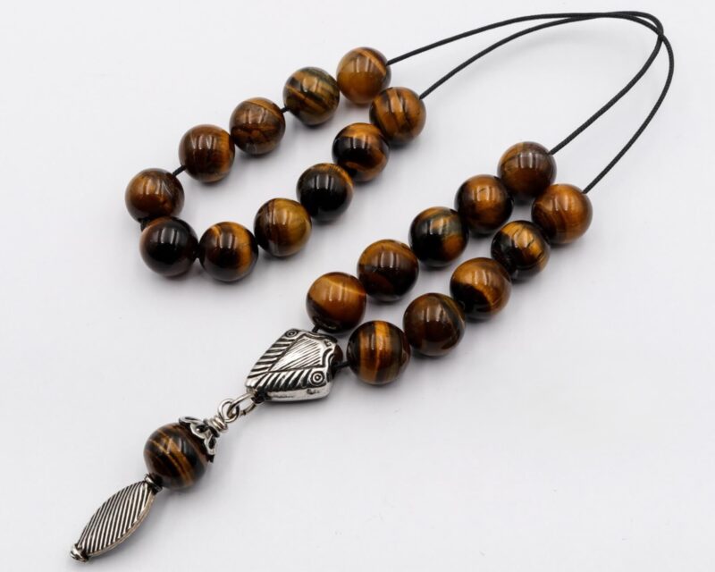 Κομπολόι Μάτι τίγρη