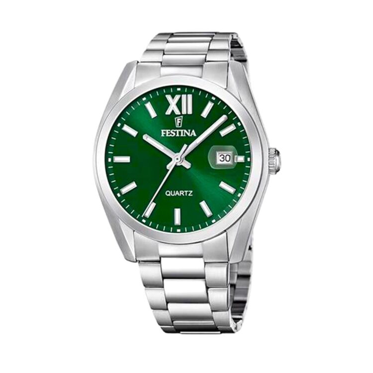 Ρολόι Ανδρικό Festina πράσινο καντράν F20707/8