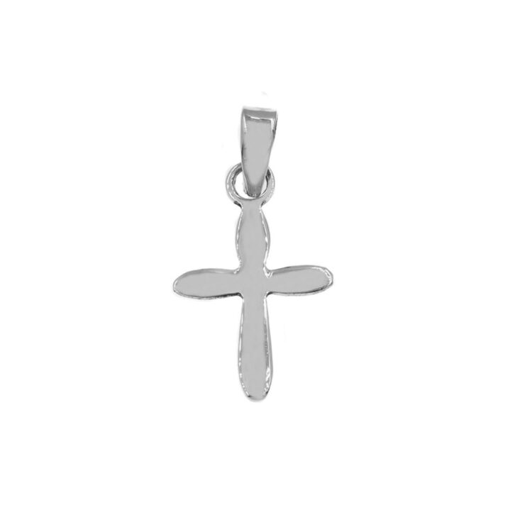 Ασημένιος μικρός σταυρός 1.5 cm.